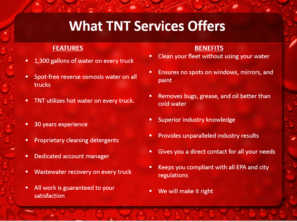 Tnt services offers TNT Services